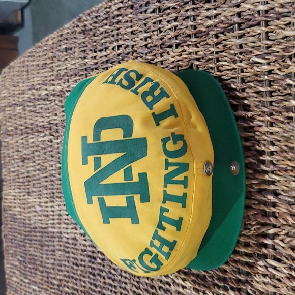 ***RARE*** Vintage EUC Snapback Notre Dame Hooligan Hat - Picture 2 of 6